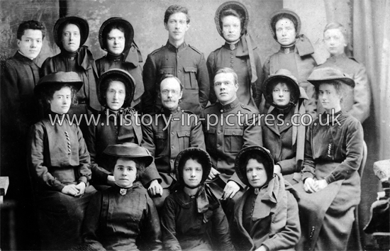 The Songster Brigade, Salvation Army II, Walthamstow, London. c.1915